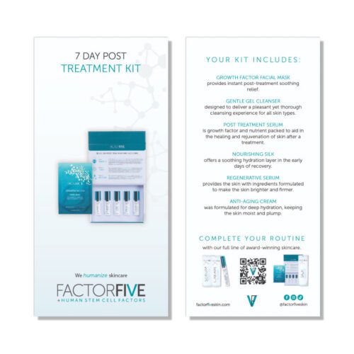7 Day Post Treatment Kit Rack Cards - (QTY 10)