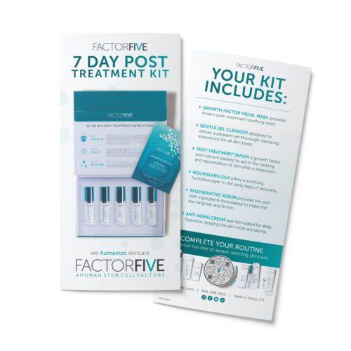 Rack Card: 7 Day Post Treatment Kit