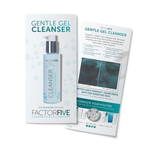 Rack Card: Gentle Gel Cleanser