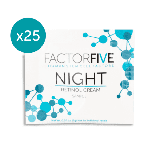 Night Retinol Cream Samples - Pack of 25